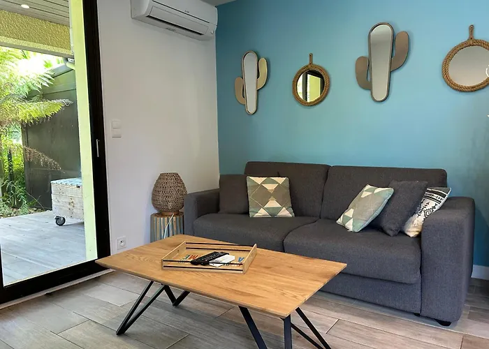 Villa patio terrasse privative océan 10 min a pied